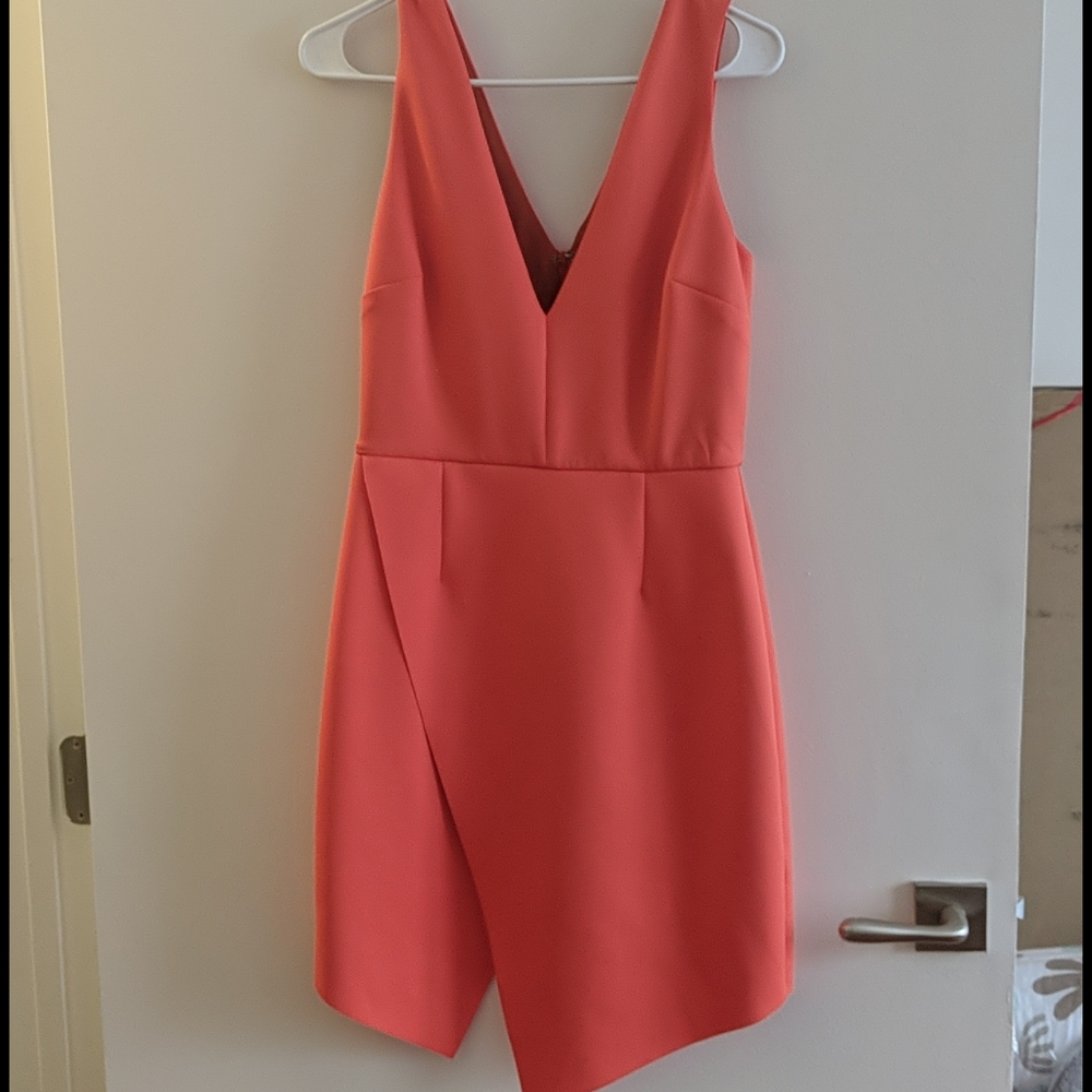 Orange Mini Dress